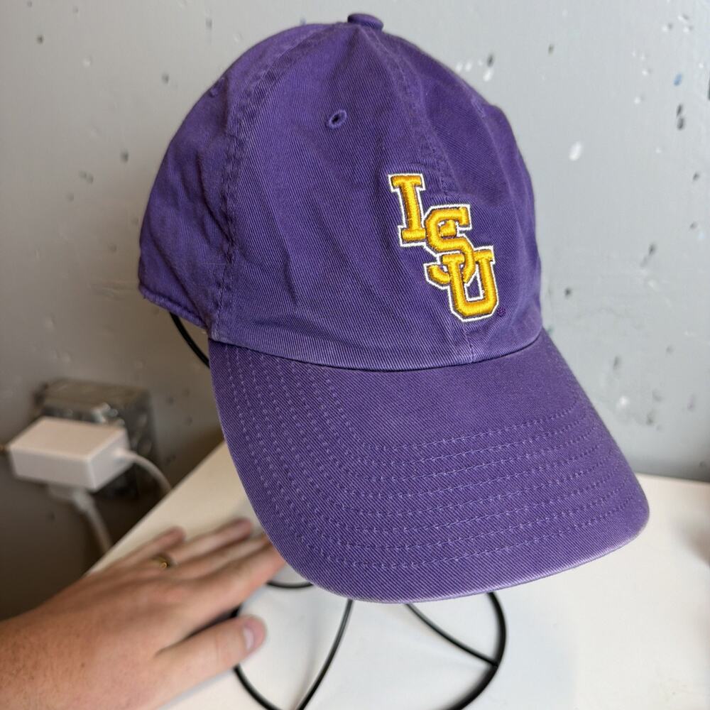 LSU Tigers Purple Hat Embroidered Officially Licensed One Size Medium